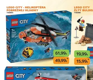 LEGO City Helikoptéra pobrežnej hliadky