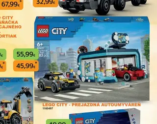 LEGO City Prejazdná autoumyváreň