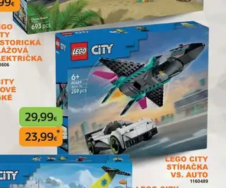 LEGO CITY Stíhačka vs. auto