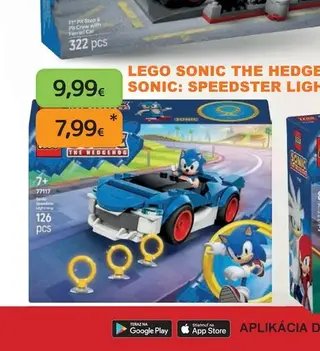 LEGO Sonic the Hedgehog Sonic: Speedster Lightning