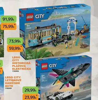 LEGO CITY Historická plážová električka
