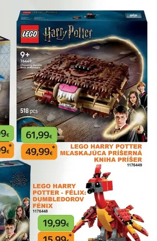 LEGO Harry Potter Mlaskajúca príšerná kniha príšer