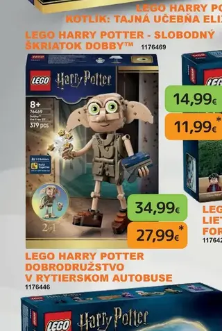 LEGO Harry Potter Slobodný škriatok Dobby