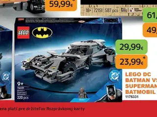 LEGO DC Batman vs. Superman Batmobil