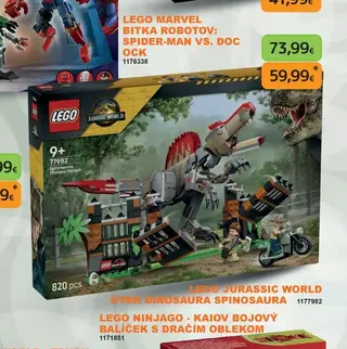 LEGO Jurassic World Útek dinosaura Spinosaura