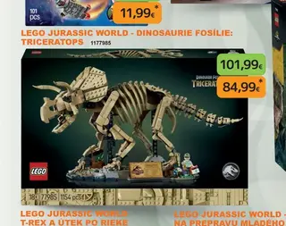 LEGO Jurassic World - Dinosaurie fosílie: Triceratops