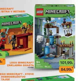 LEGO Minecraft Základňa Ghasta
