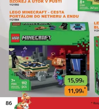 LEGO Minecraft - Cesta portálom do Netheru a Enduˇ