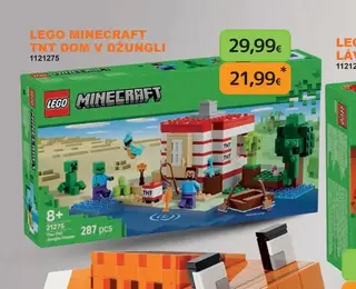 LEGO Minecraft TNT dom v džungli