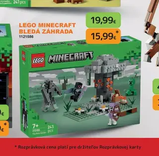 LEGO Minecraft Bledá záhrada