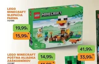 LEGO Minecraft Slepačia farma