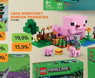 LEGO Minecraft Domček prasiatka