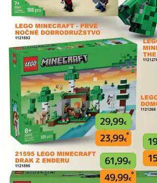LEGO Minecraft - Prvé nočné dobrodružstvo