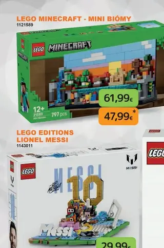 LEGO Minecraft - Mini bióny