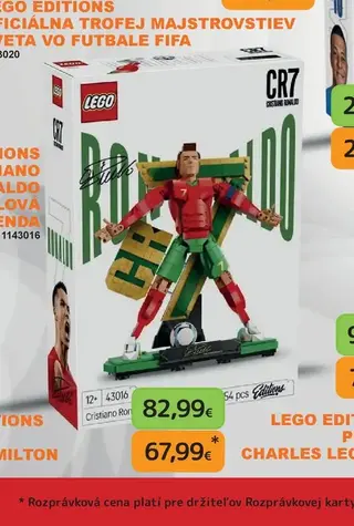 LEGO Editions Cristiano Ronaldo futbalová legenda