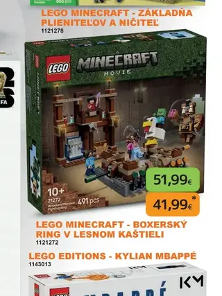 LEGO Minecraft - Boxerský ring v lesnom kaštieli