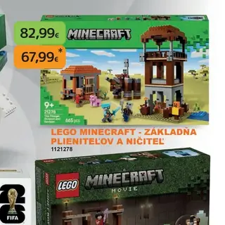 LEGO Minecraft - Základňa plieniteľov a ničiteľ