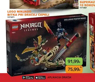 LEGO NINJAGO Bitka pri dračej čepeli