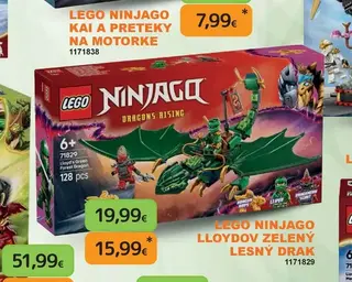 LEGO NINJAGO Lloydov zelený lesný drak