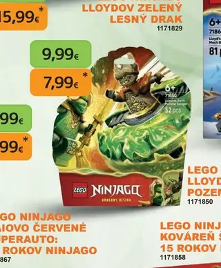 LEGO NINJAGO Lloyd vs. Spinner pozemskej príšery