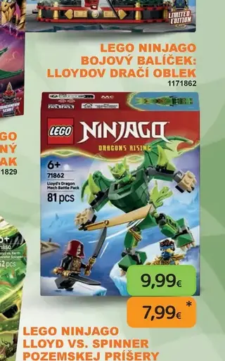 LEGO NINJAGO Bojový balíček: Lloydov dračí oblek