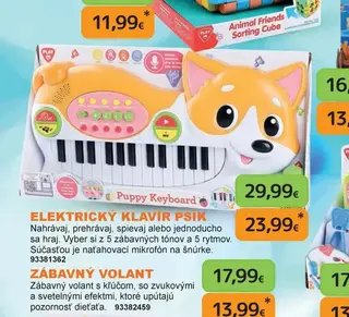Elektrický klavír Psík