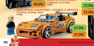 LEGO Speed Champions Rýchlo a zbesilo Toyota Supra MK4