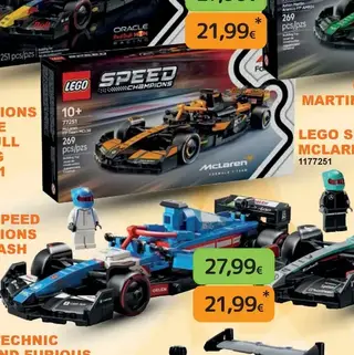 LEGO Speed Champions McLaren F1 Team MCL 38