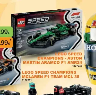 LEGO Speed Champions Aston Martin Aramco F1 AMR24