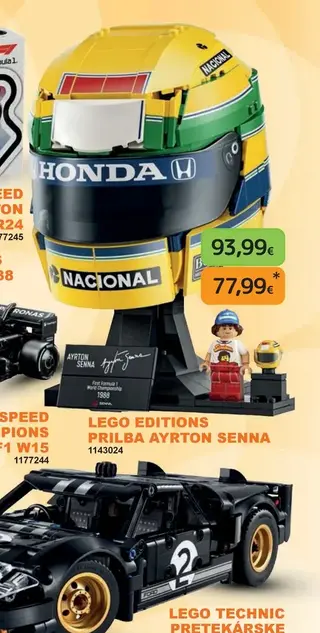 LEGO Editions Prilba Ayrton Senna