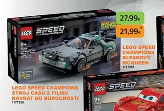 LEGO Speed Champions Stroj času z filmu Návrat do budúcnosti