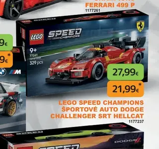 LEGO Speed Champions Športové auto Dodge Challenger SRT Hellcat