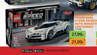 LEGO Speed Champions Hyper športové auto Bugatti Centodieci