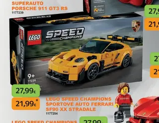 LEGO Speed Champions Superauto Porsche 911 GT3 RS