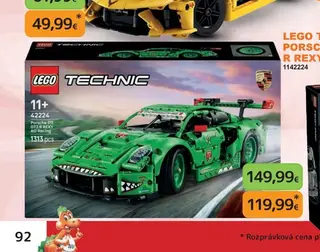 LEGO Technic Auto Porsche 911 GT3 R Rexy AO Racing
