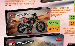 LEGO Technic Motorka Ducati Desmo450 MX Factory