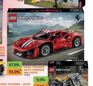 LEGO Technic Auto Ferrari 488 Pista