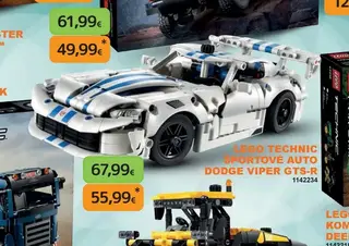 LEGO Technic Športové auto Dodge Viper GTS-R