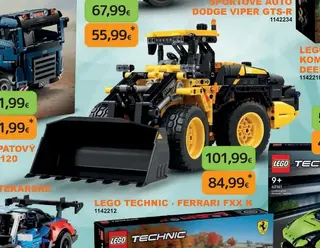 LEGO Technic Lopatový nakladač Volvo L120 Electric