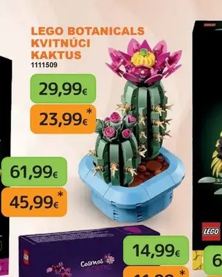 LEGO Botanicals Kvitnúci kaktus