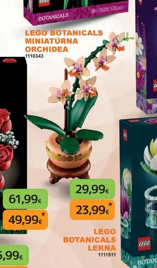LEGO Botanicals Miniatúrna orchidea