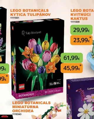 LEGO Botanicals Kytica tulipánov