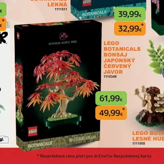 LEGO Botanicals Bonsaj japonský červený javor