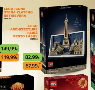 LEGO Architecture Paríž Mesto lásky