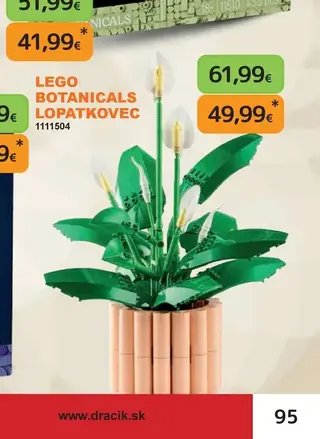 LEGO Botanicals Lopatkovec