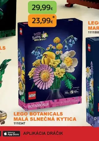 LEGO Botanicals Malá slnečná kytica