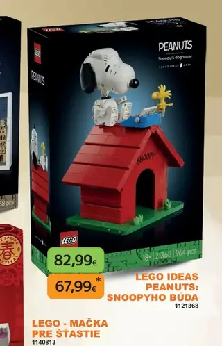 LEGO Ideas Peanuts: Snoopyho búda