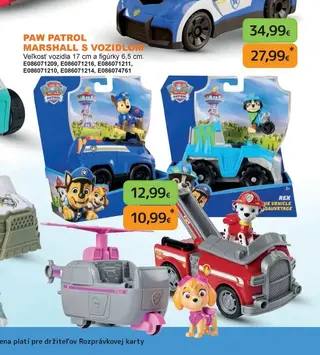 Paw Patrol Marshall s vozidlom