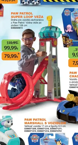 Paw Patrol Super Loop veža