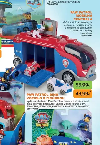 Paw Patrol Mobilná centrála
